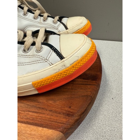 Converse Chuck‎ Taylor All Star 70 Rayguns High Top Sneakers Mens White Orange - Picture 13 of 14